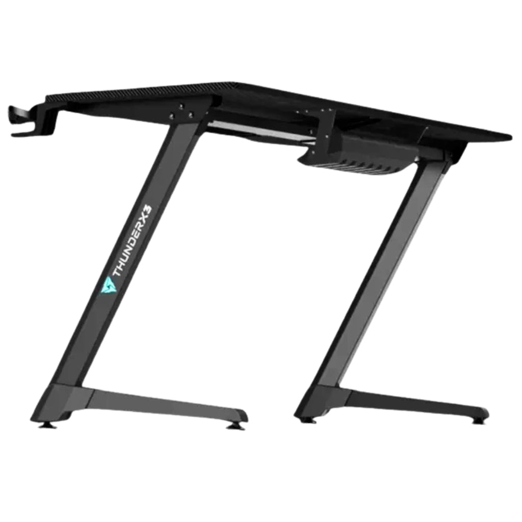 Thunderx3 Escritorio Black + Mousepad + Soporte de Cables, TEGD-5028001