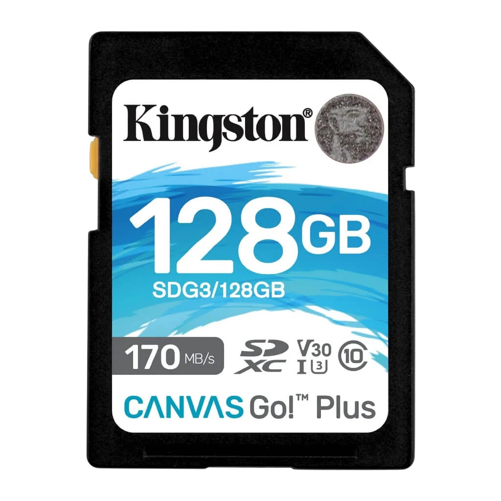 Kingston Tarjeta de Memoria SD, SDG3/128GB