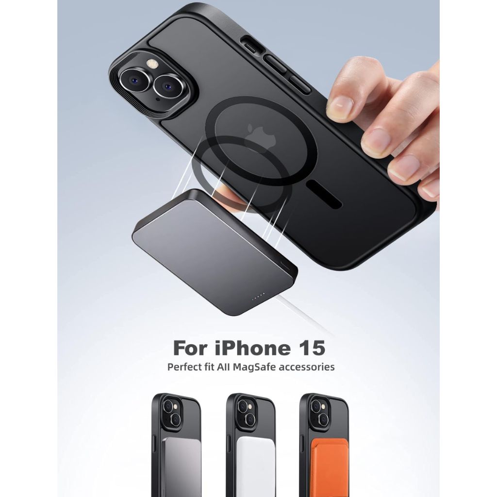 Estuche Protector para Iphone 15 compatible con MagSafe