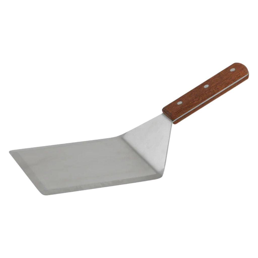 Winco Espátula de Cocina con Hoja Lisa Curva 5"