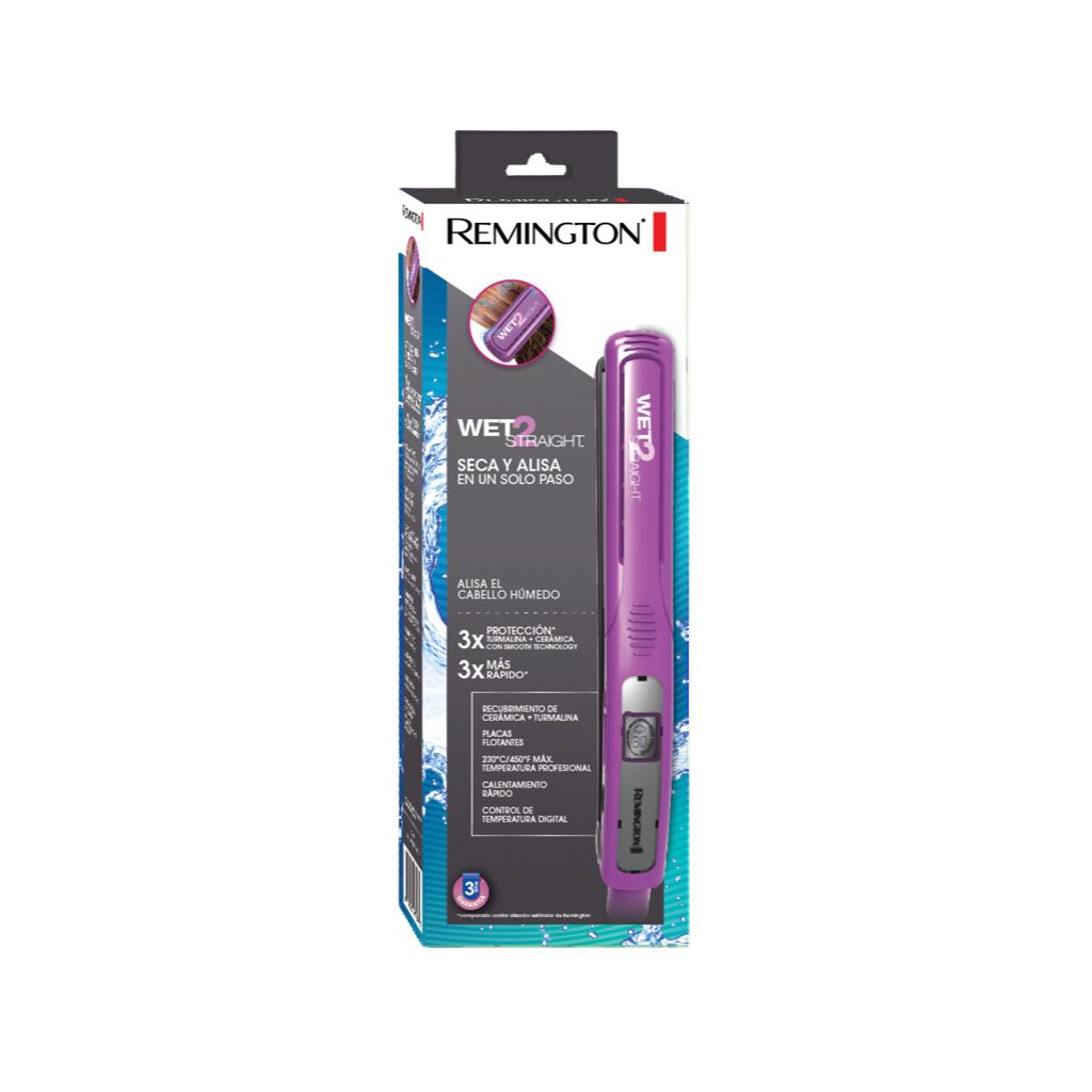 Remington Alisador de Cabello Húmedo, S7901P