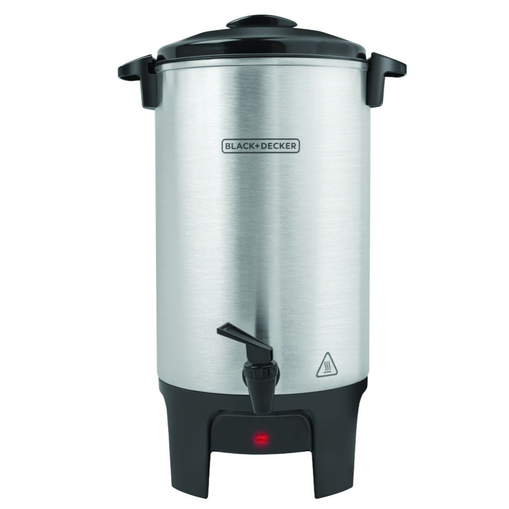 Black + Decker Percolador 40 Tazas Aluminio, CMU4010