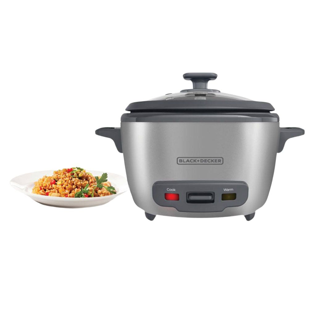 Black + Decker Olla Arrocera 20 tazas Cocidas, RC5200M