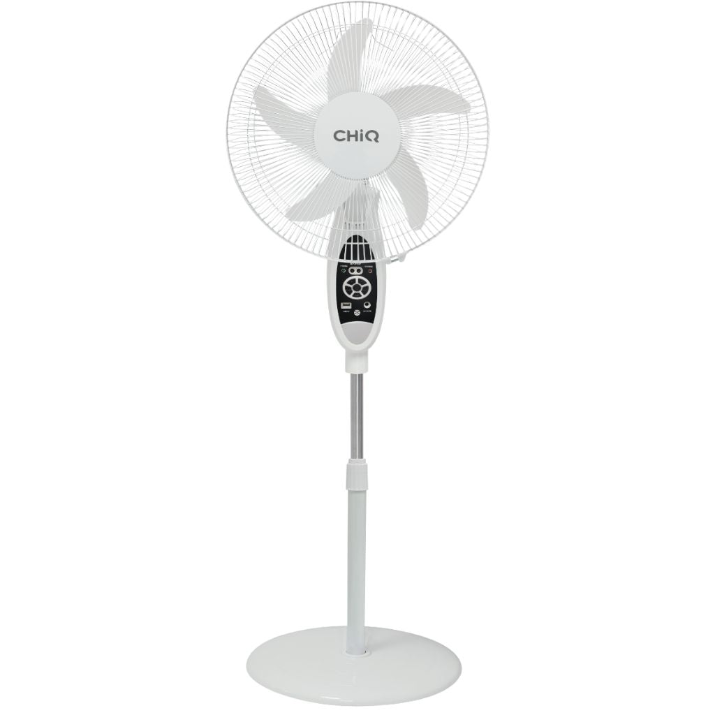 CHIQ Ventilador Pie Recargable 16" 9 Velocidades, CQVF16RN0IT1W