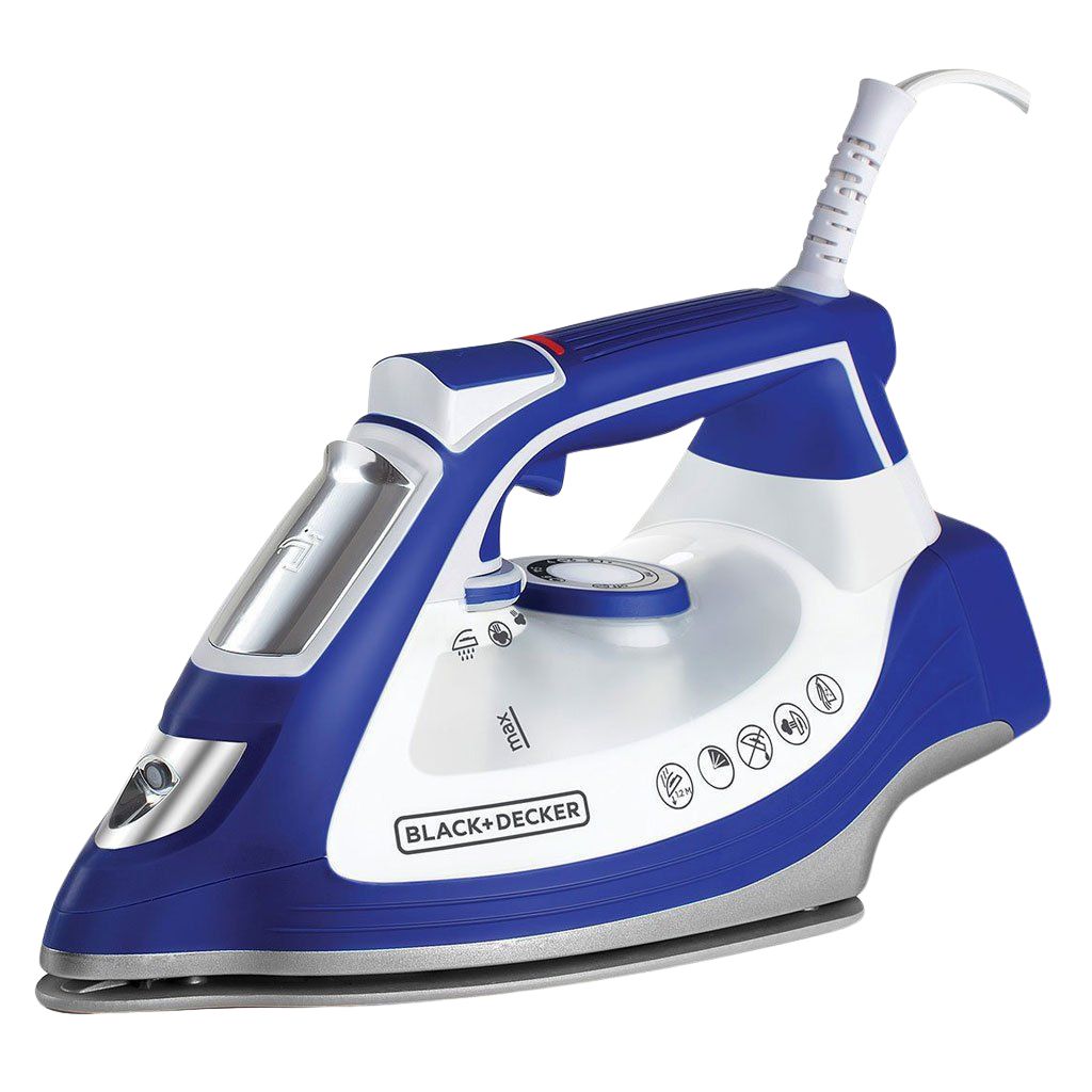Black + Decker Plancha de Vapor Cerámica Impact, IR3001