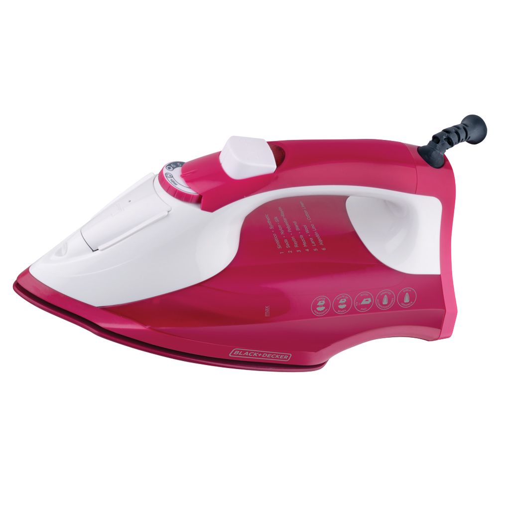 Black + Decker Plancha de Vapor Anti-Adherente, IR1850