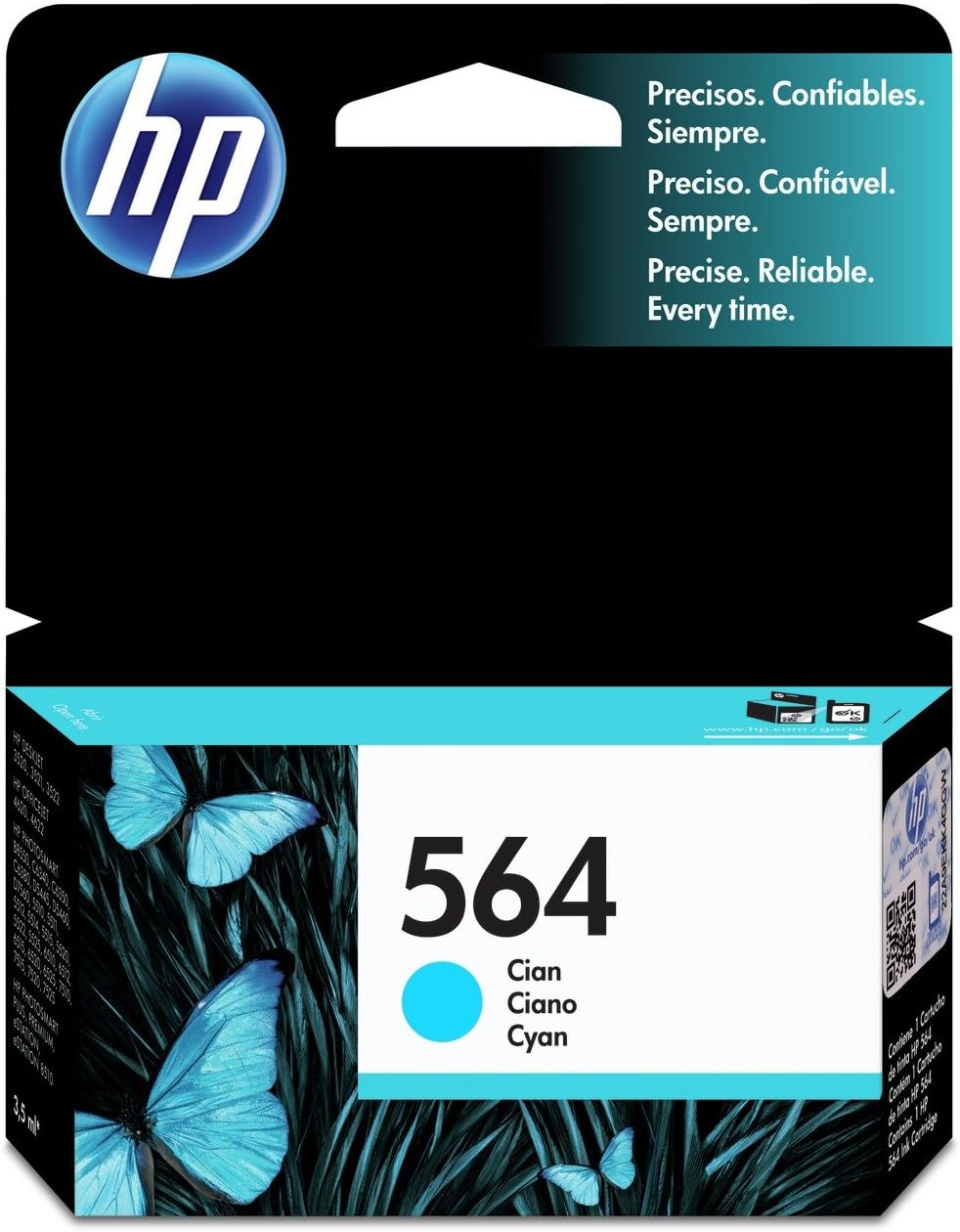 HP Cartucho Cian #564 (CB318WL)