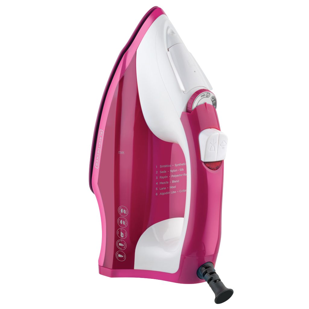 Black + Decker Plancha de Vapor Anti-Adherente, IR1850