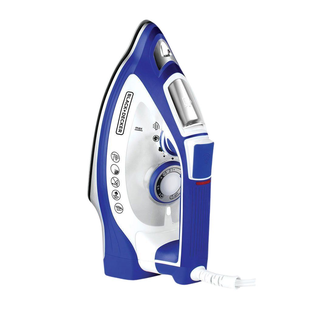 Black + Decker Plancha de Vapor Cerámica Impact, IR3001