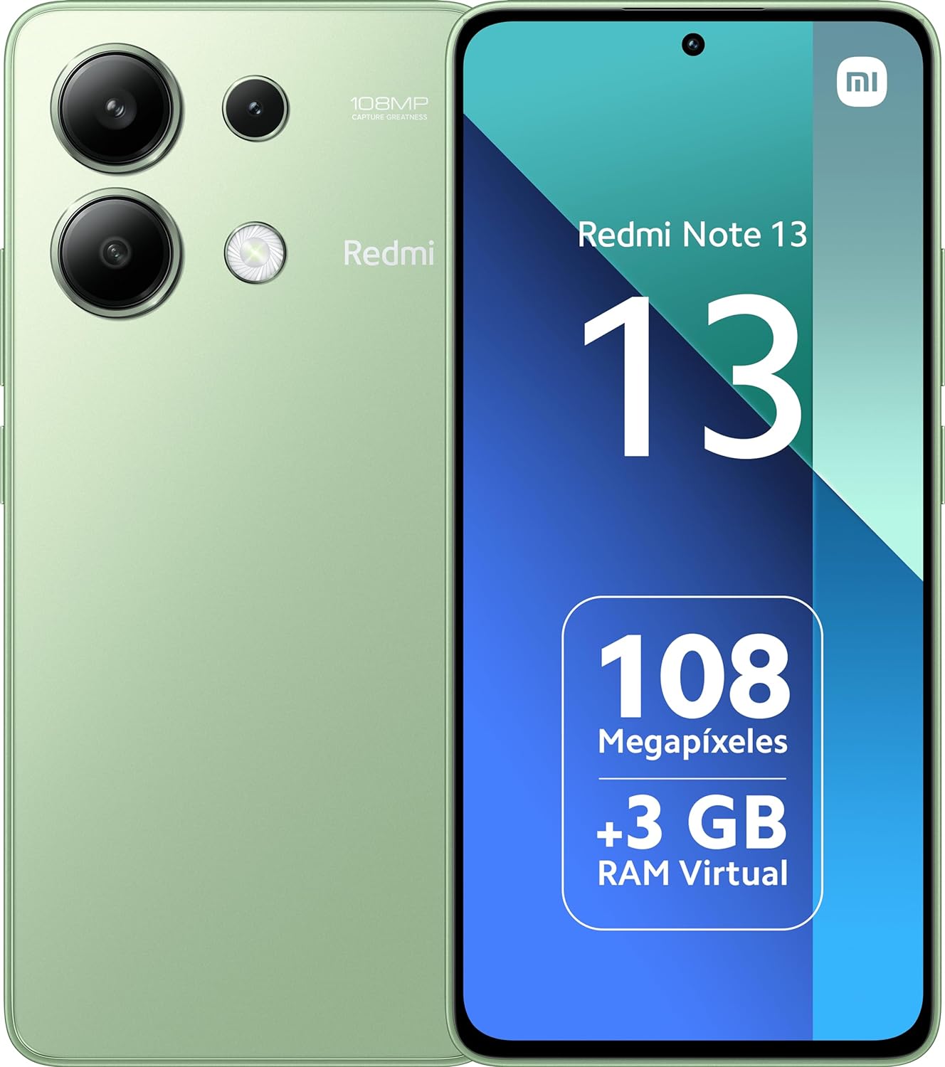 Xiaomi Teléfono Celular Redmi Note 13, 256GB