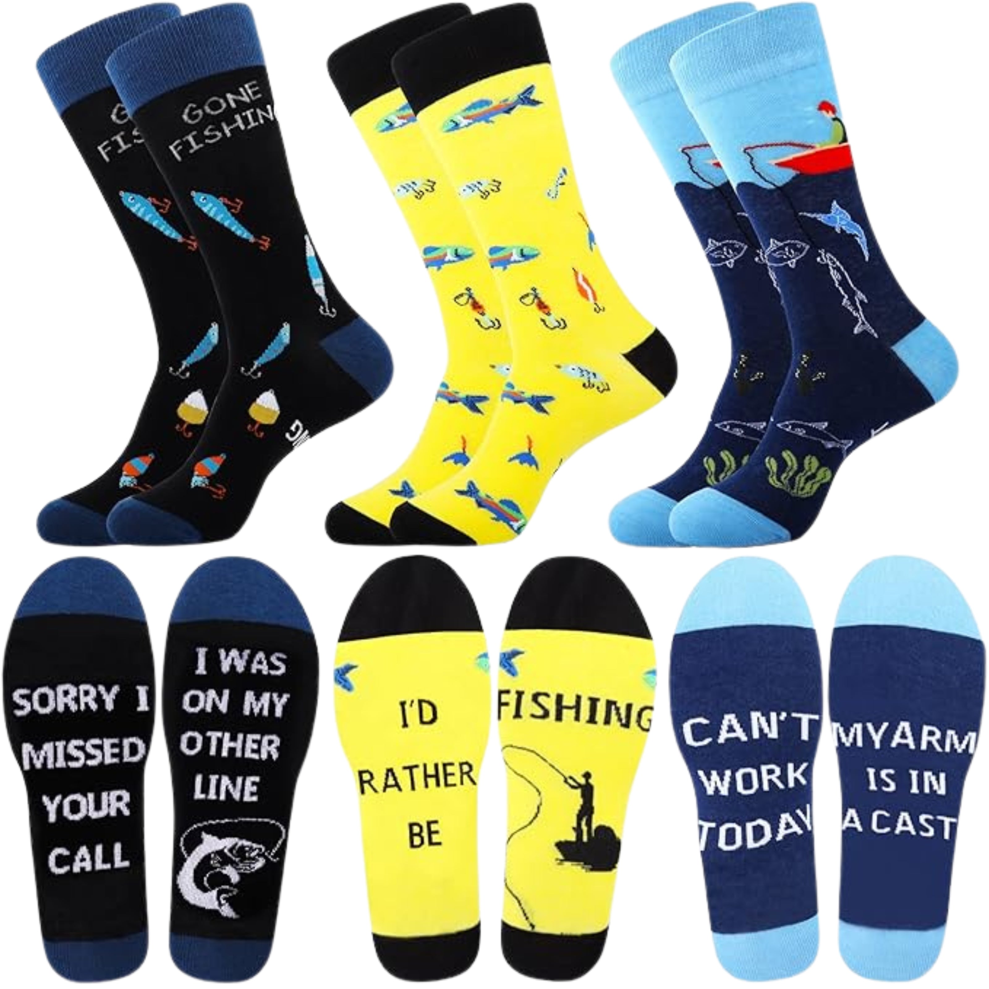 Jeasona Calcetines para Hombre