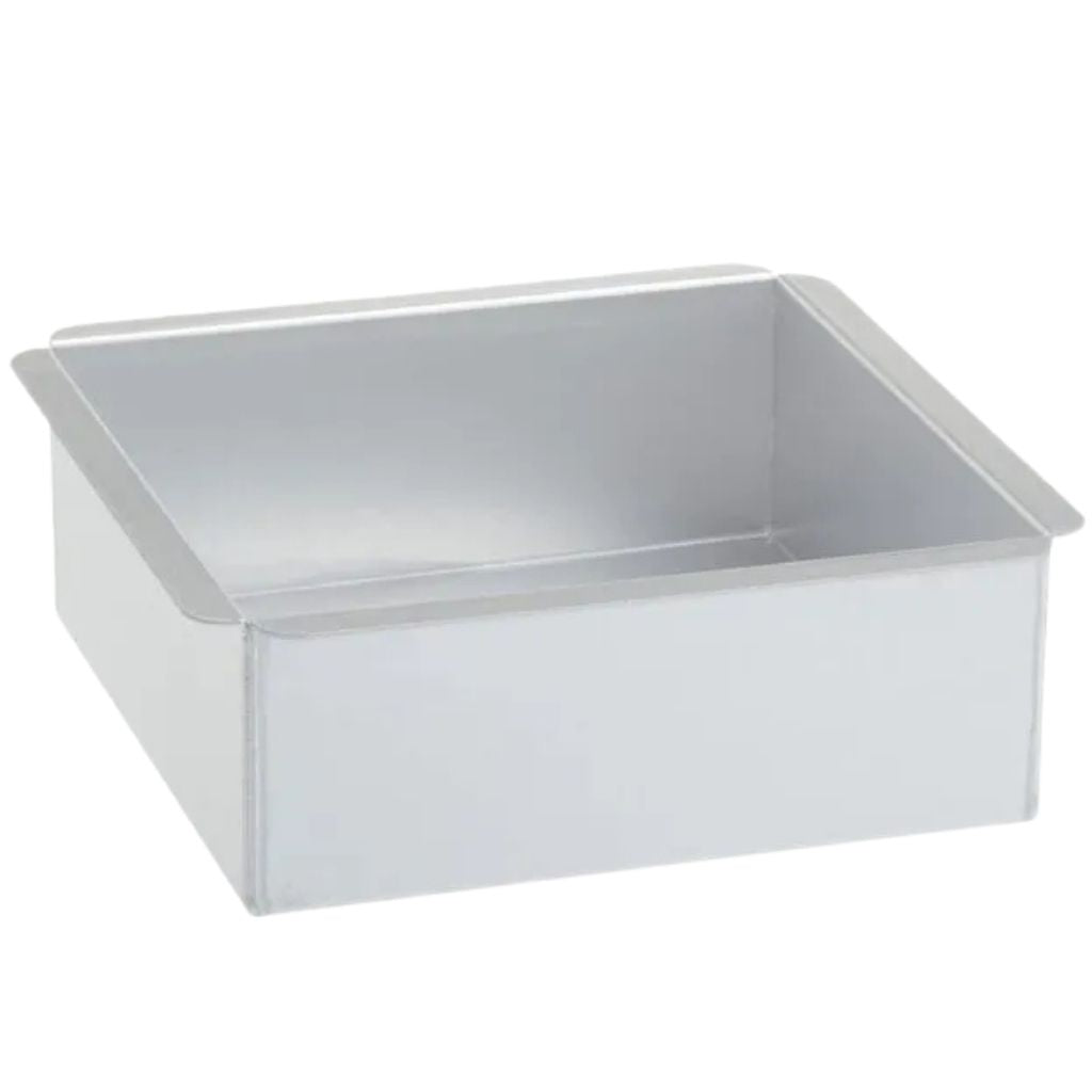 Ateco Molde de Aluminio para Hornear Cuadrado de 6x6x3"