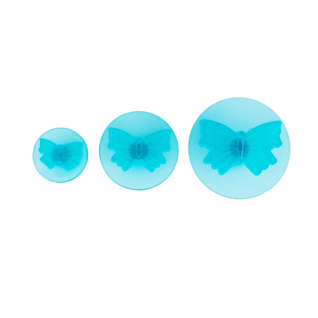 Ateco Set de Cortadores Plásticos de Mariposas