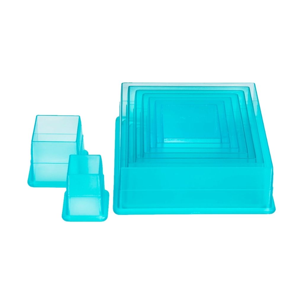 Ateco Set de Cortadores Cuadrados