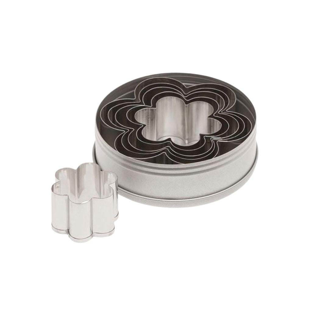 Ateco Set de Cortadores de Margaritas Lisos