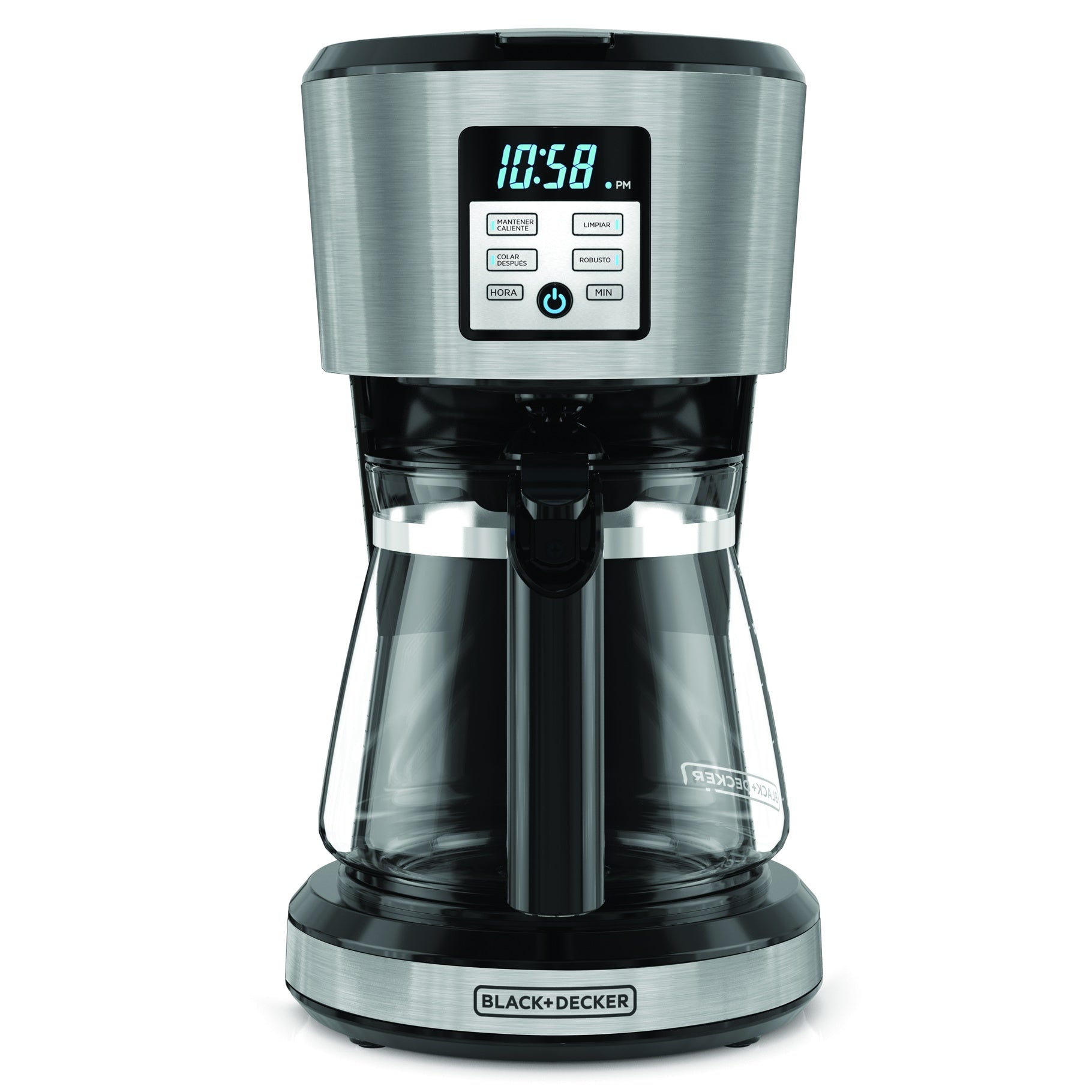 Black + Decker Cafetera 12 Tazas, CM1331S-LA