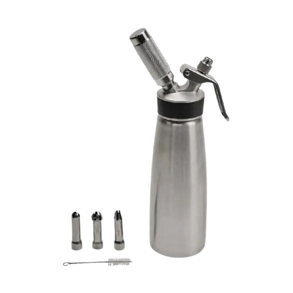 Chef Master Dispensador para Crema Chantilly de Acero Inoxidable de 0.5 Litros