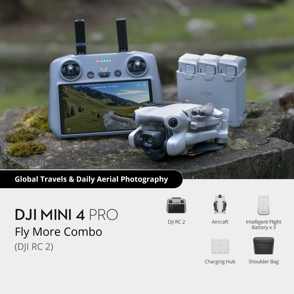 DJI Mini 4 Pro Fly More Combo (DJI USB RC 2)