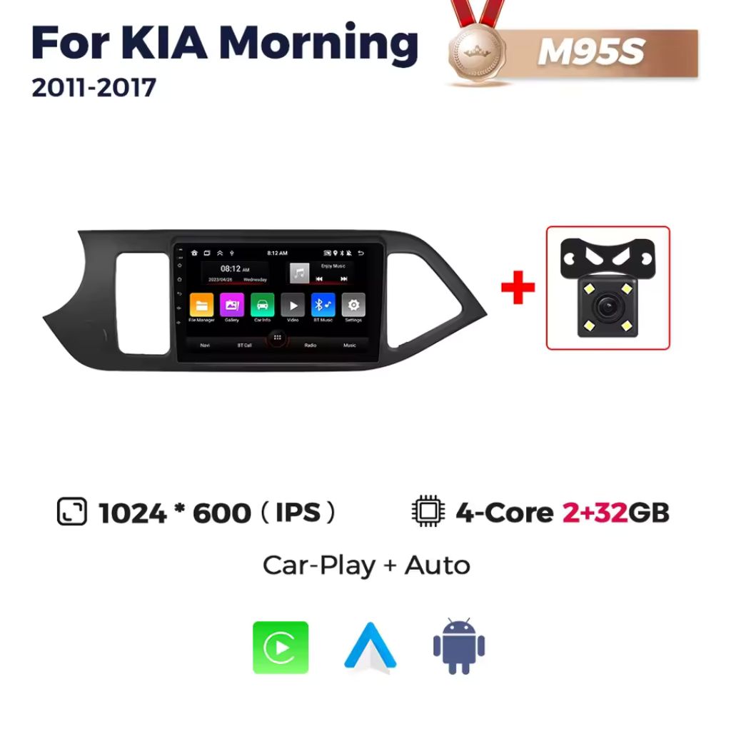 Radio para Kia Morning 2011-2016
