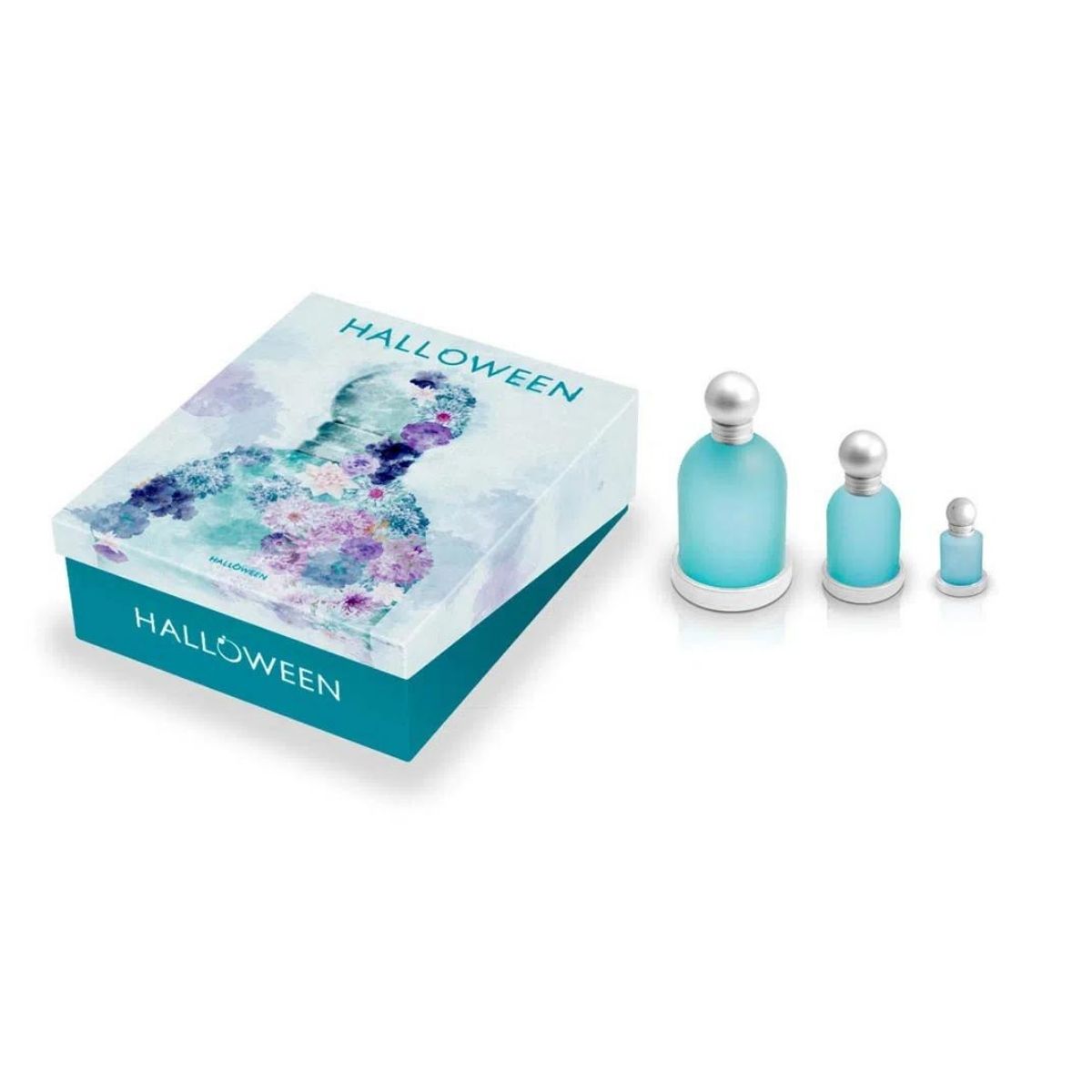 Estuche Mujer Jesus Del Pozo Halloween Blue Drop, 3 Piezas