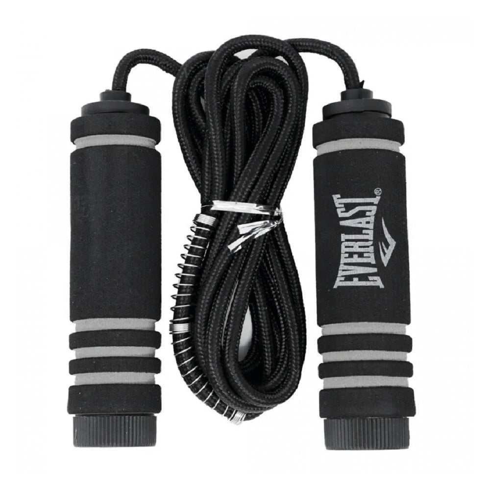 Everlast Cuerda para Saltar EVJR1Y526-BK/GY