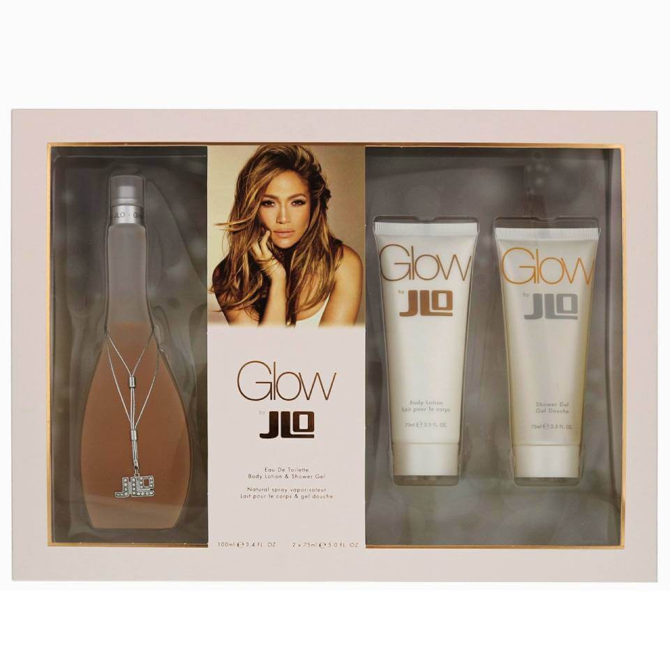 Estuche Jennifer Lopez Glow 3 piezas