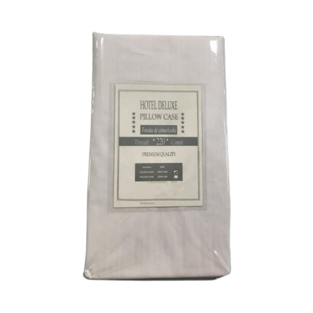 Hotel Deluxe Funda Standard de Tela Percale de 220 Hilos