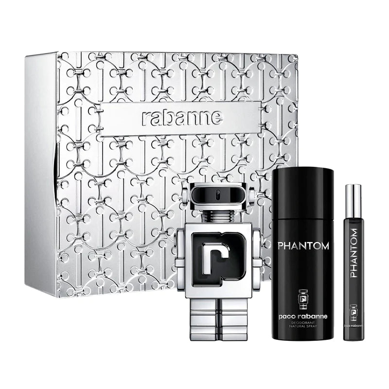 Estuche Hombre Paco Rabanne Phantom, 3 Piezas
