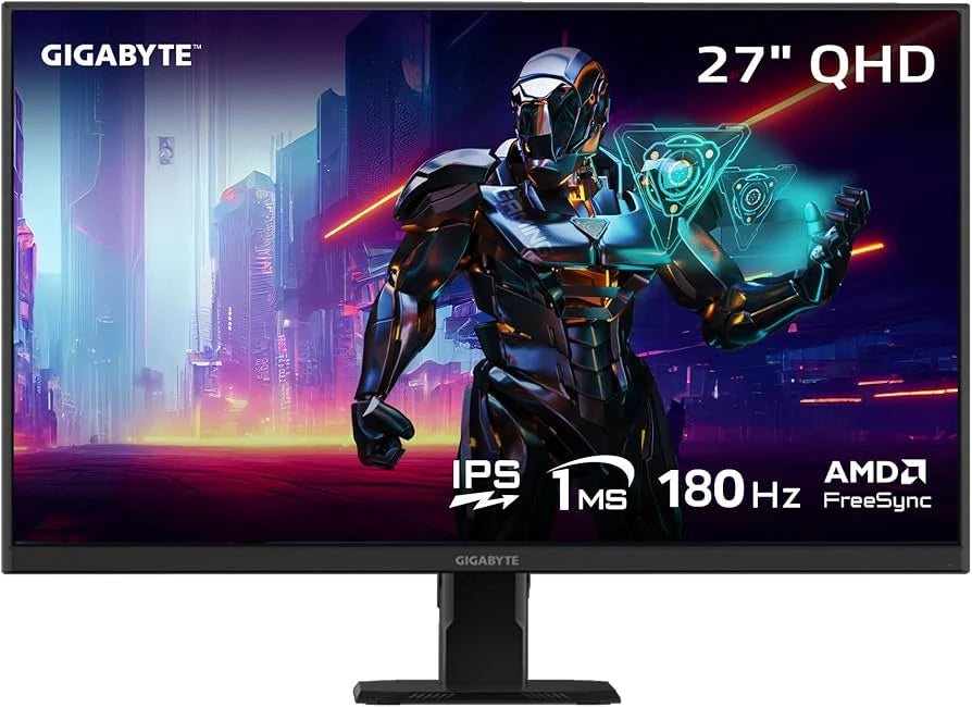 Gigabyte Monitor 27" QHD, 180Hz, GS27QA