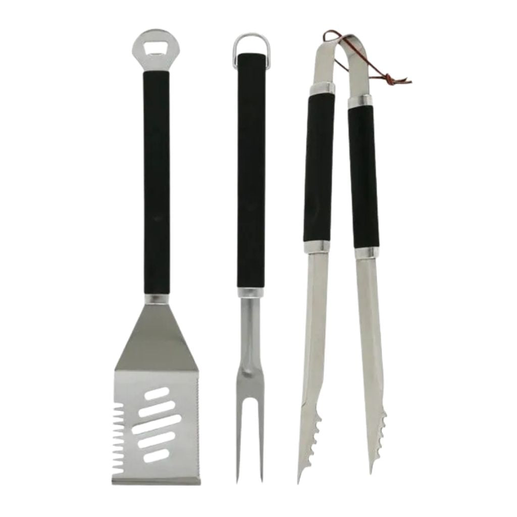 Mr. Bar-B-Q Juego de Utensilios para Parrilla de 3 piezas
