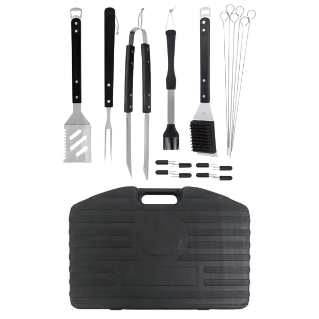 Mr. Bar-B-Q Juego de Utensilios para Parrilla de 20 Piezas