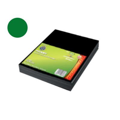 Barrilito Foamy Carta Terciopelo Verde , 10 unidades