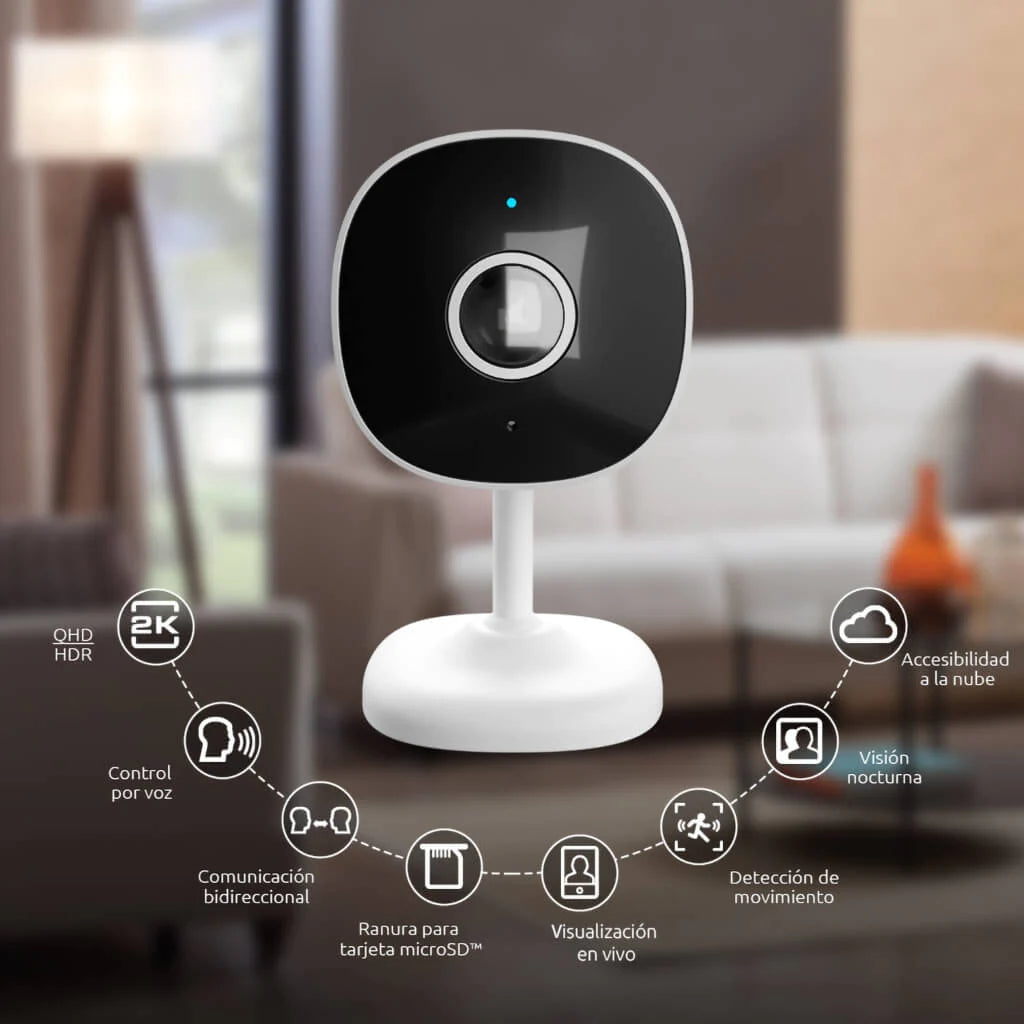 Nexxt Kit Smart Home Cámara + Enchufe + Bombillo Inteligente NHK-K116