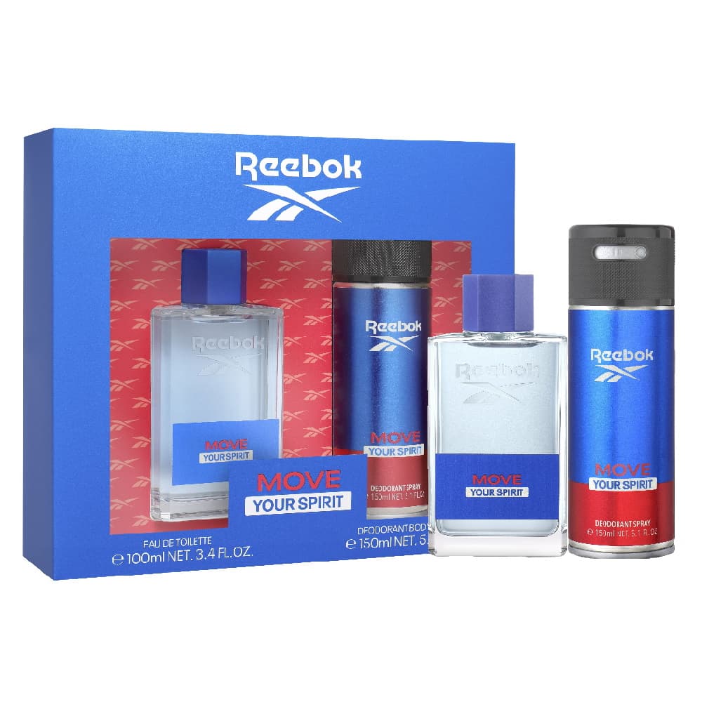 Estuche Hombre Reebok Move Your Spirit, 2 Piezas