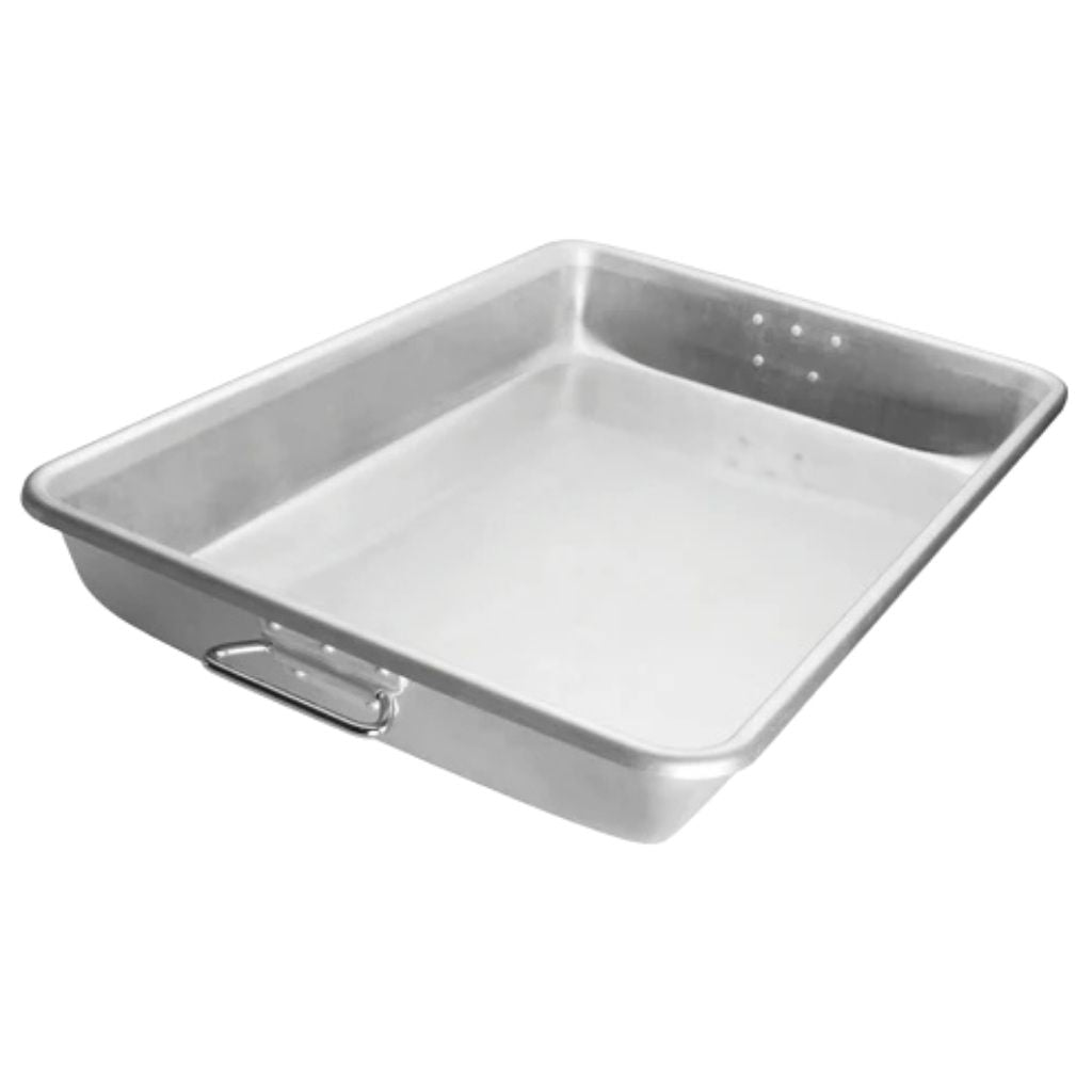 Winco Bandeja de Aluminio de 25"x 17" para Rostizar