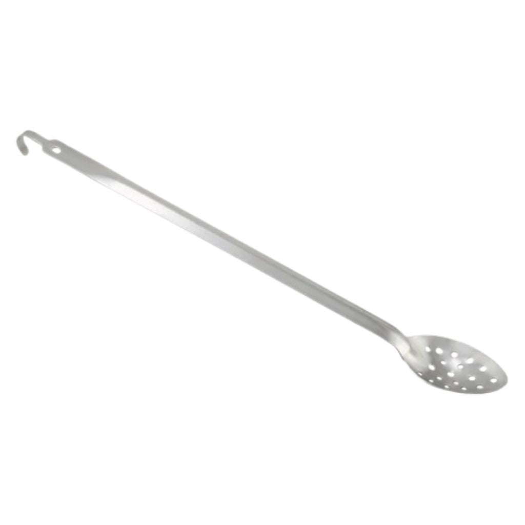 Winco Cucharón Perforado de Acero 21"