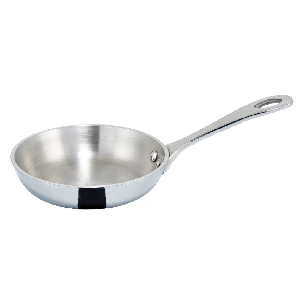 Winco Sartén Acero Inoxidable para Uso Profesional 10 Cm