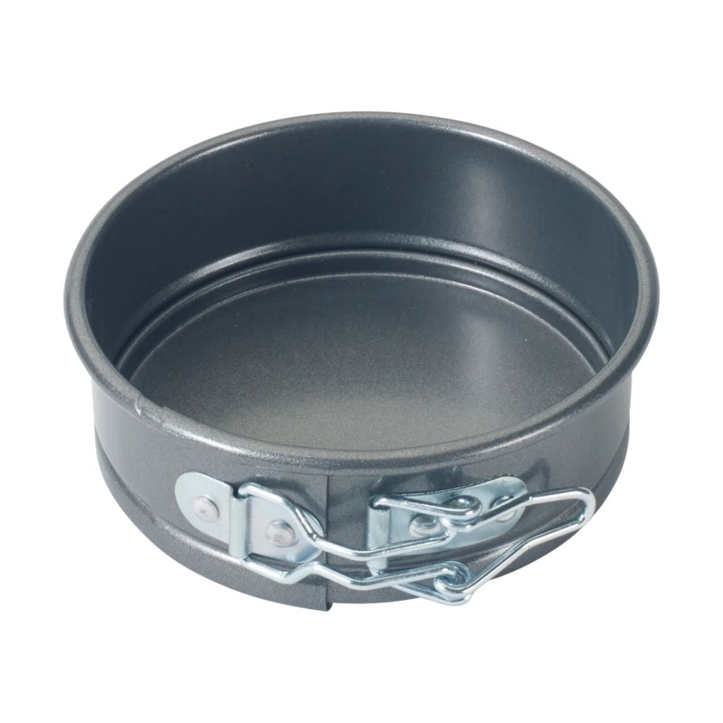 Winco Molde para Hornear Redondo Antiadherente con Prensa de 4" x1.1/2"