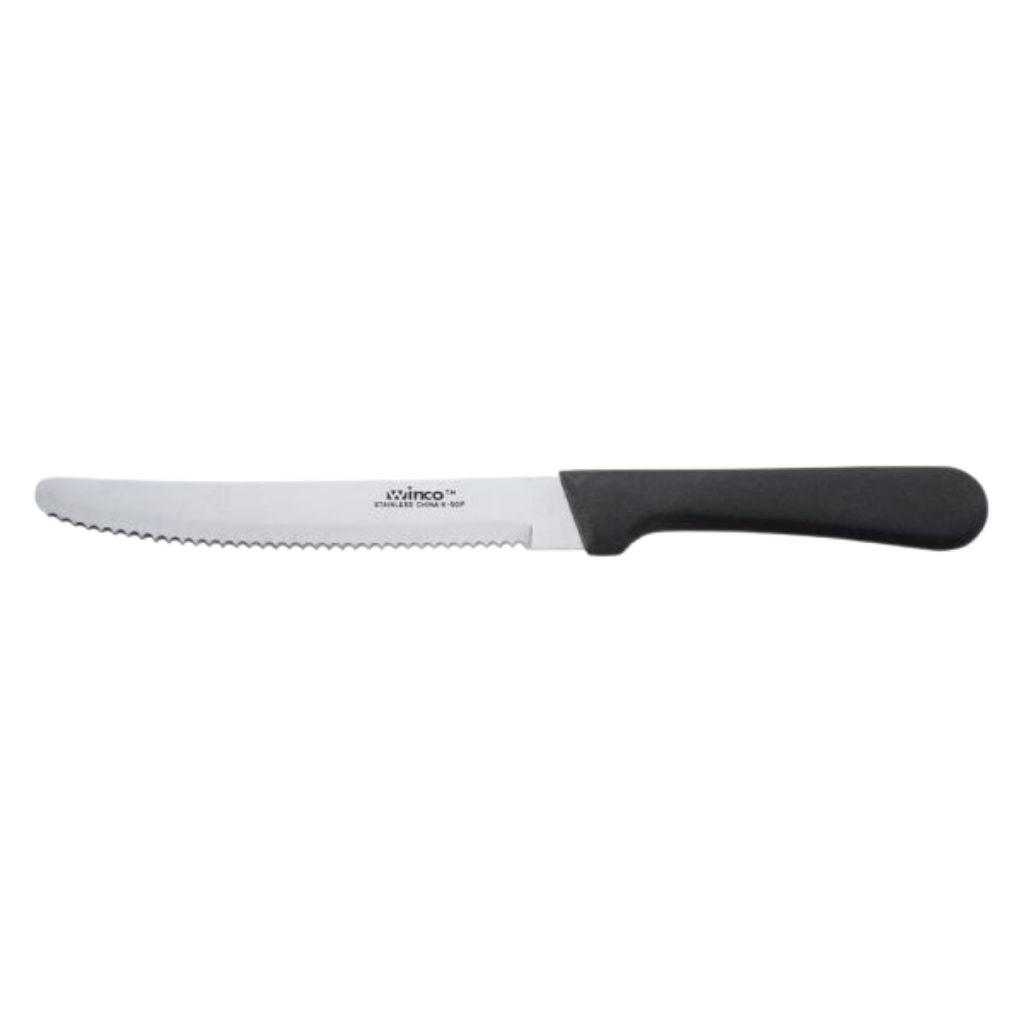 Winco Cuchillo de mesa Punta Redonda 5 pulgadas