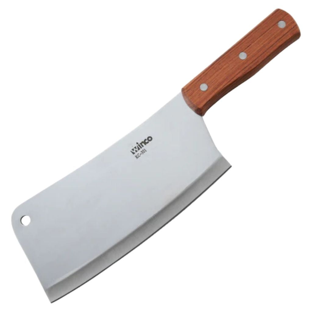 Winco Cuchillo de Cocina Tipo Hacha 8" x 3-1/2