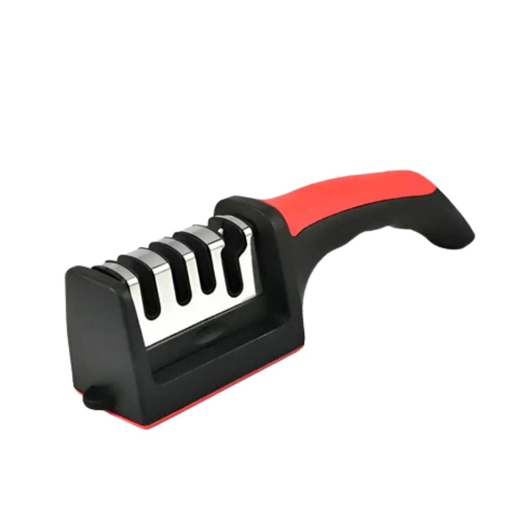 Winco Afilador de Cuchillos Manual de Dos Etapas