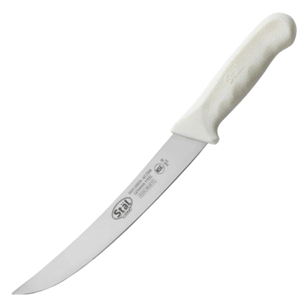 Winco Cuchillo de Cocina Curvo de 8"