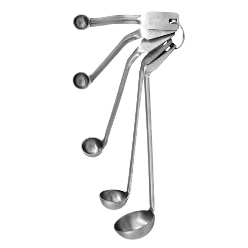 Winco Set 5 mini Cucharones de Acero