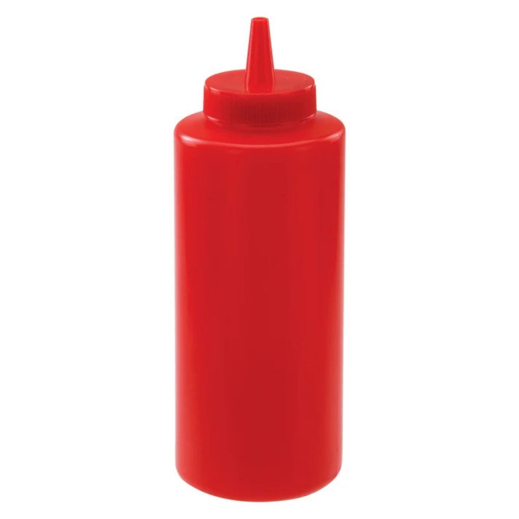 Winco Botella para Salsas Plástica 32 onzas
