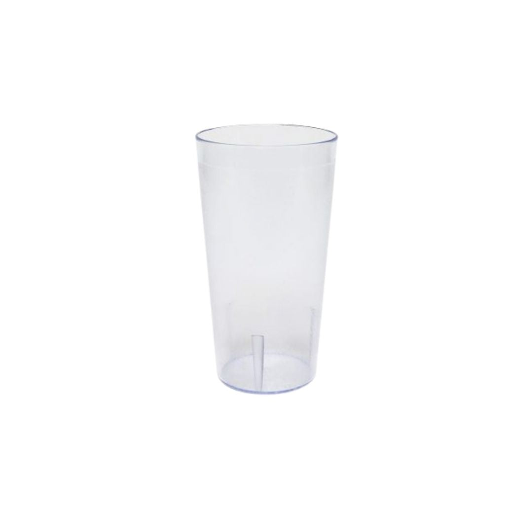 Winco Vaso Acrílico Transparente de 9.5 onzas