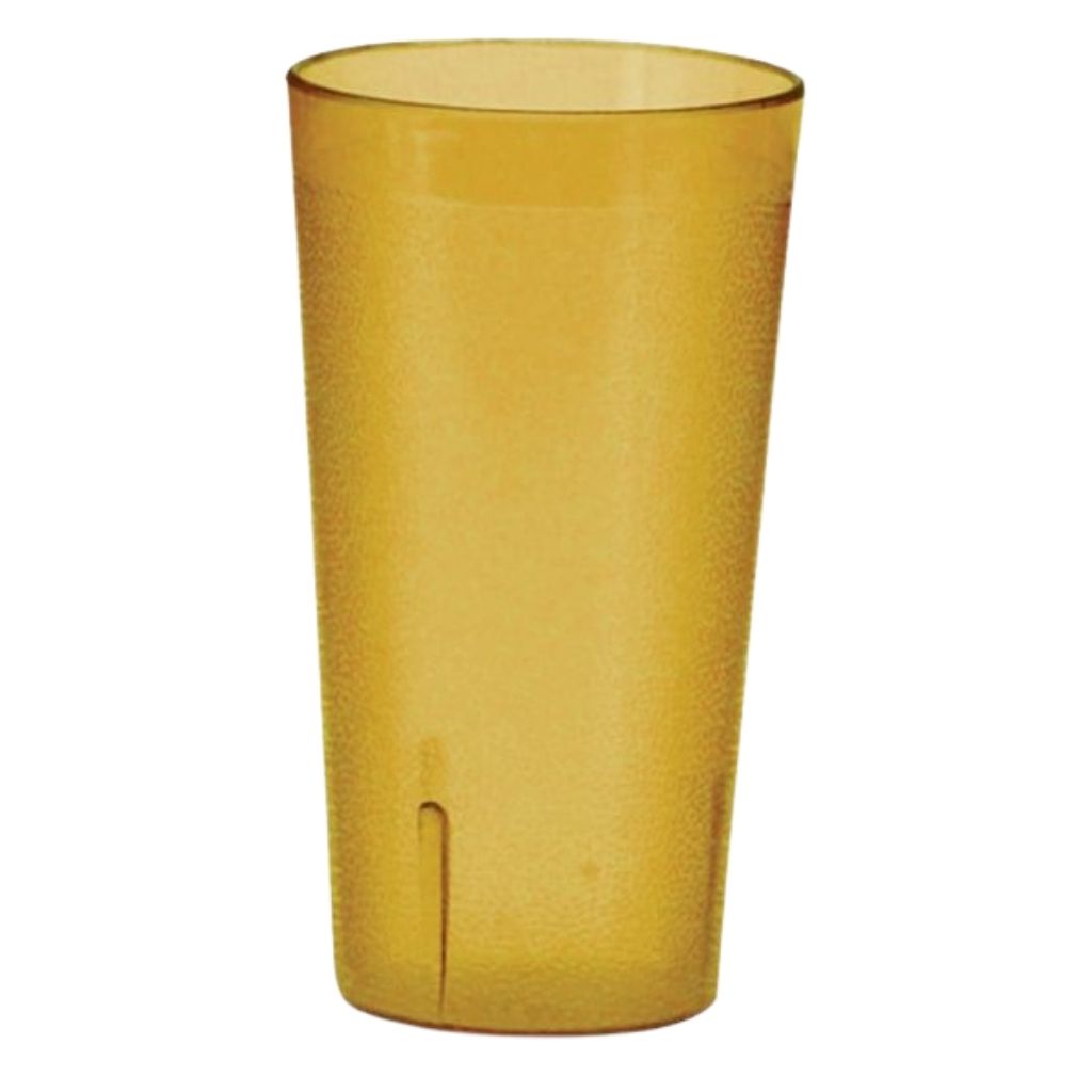 Winco Vaso Acrílico Ambar de 12 onzas
