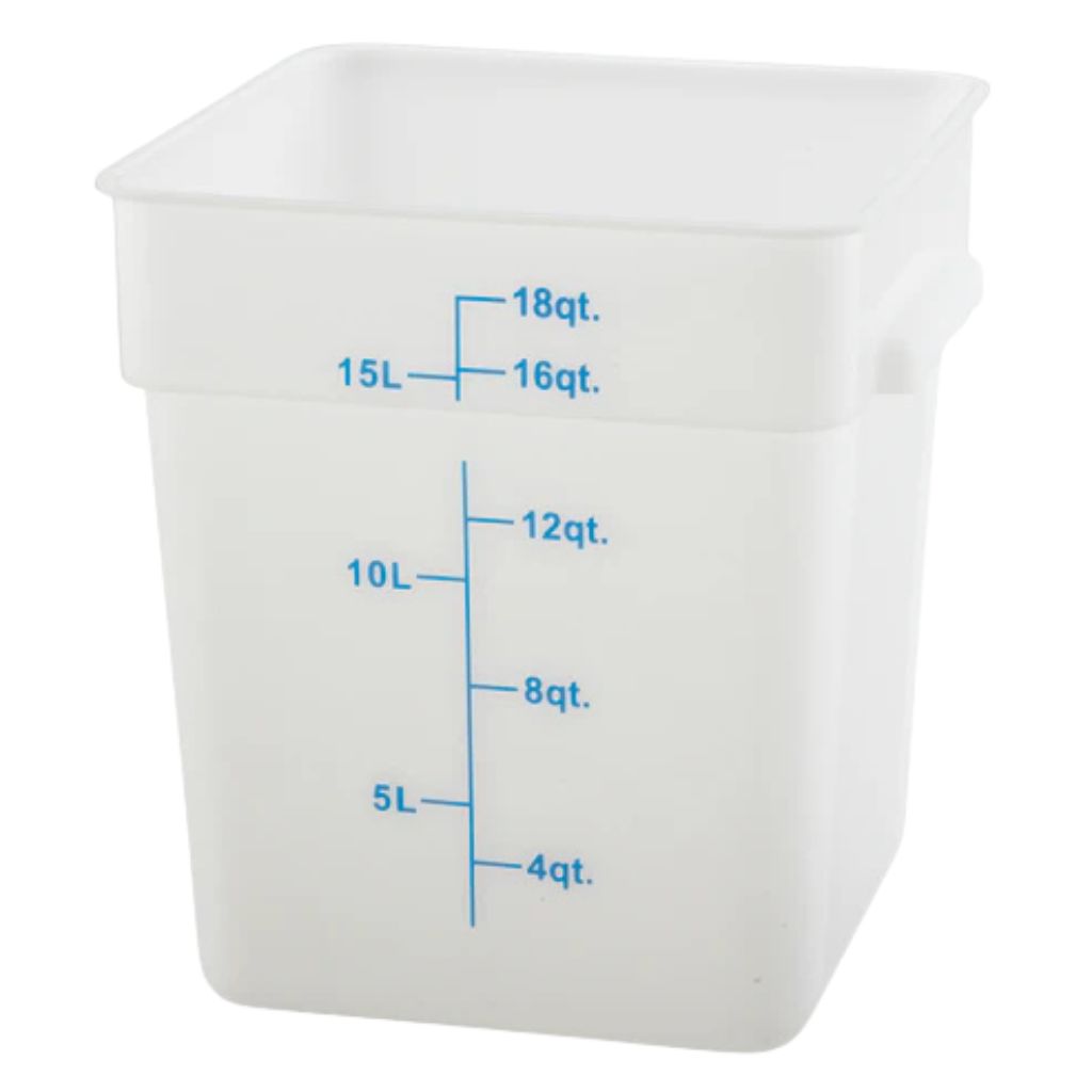 Winco Contenedor Translucido 18QT