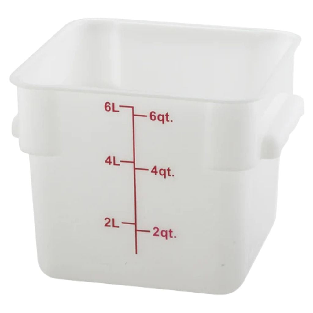 Winco Contenedor Translucido 6QT