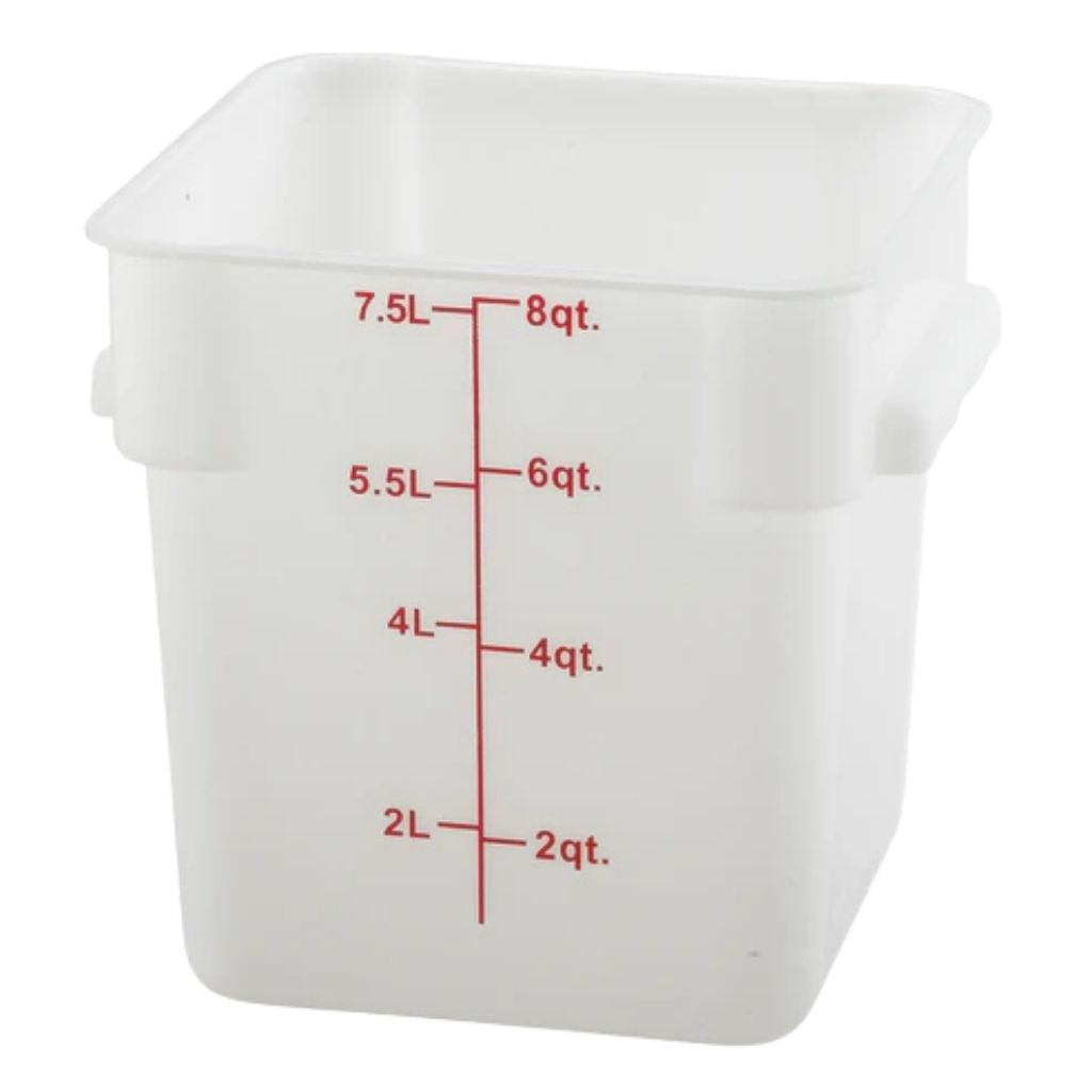 Winco Contenedor Translucido 8QT