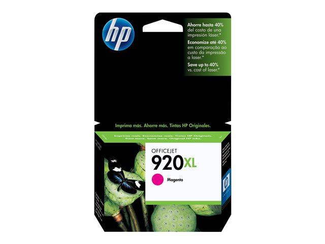 HP Cartucho Magenta #920XL (CD973AL)